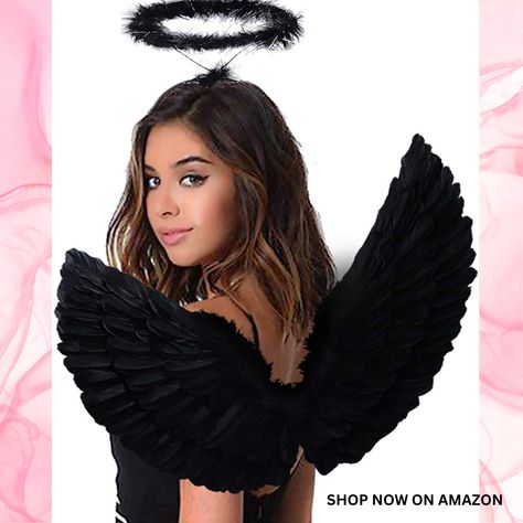 Antspirit Angel Black Wings and Halo Angel Costume for Girls Kids Women Halloween (Black)
Amazon Affiliate Werewolf Costume Kids, Angel Black Wings, Angel Wings For Kids, Girls Angel Costume, Black Angel Costume, Angel Wings Halloween, Angel Wings And Halo, Spider Mask, Halloween Jackolantern