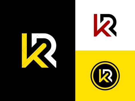 Rk Logo, Sk Logo, Lettermark Logos, R Logo, Unique Monogram, K Logos, Logo Desing, Packaging Ideas Business, Letter Vector