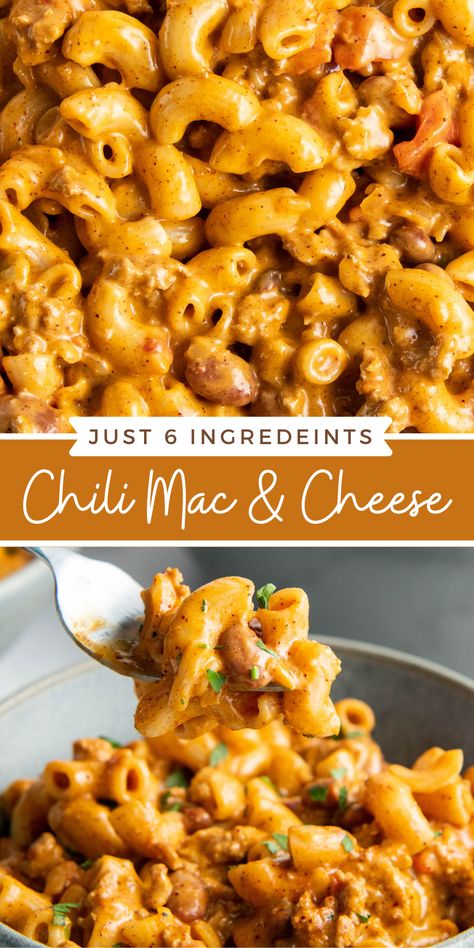 Chilli Mac Casserole, Cheddar Chilli Mac, Chili And Mac And Cheese, Chili Cheese Mac And Cheese, Cheddar Chili Mac Crockpot, Chili Mac With Canned Chili, Chili Mac With Boxed Mac And Cheese, Mac And Chili Recipe, Homemade Chilli Mac