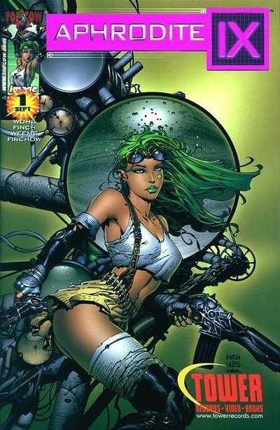 Aphrodite Comic, Greek Goddess Art, David Finch, Purple Foil, Top Cow, Tower Records, Comic Shop, Cyberpunk Character, Comics Memes