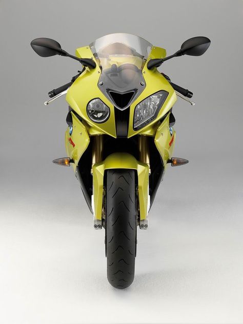 front view of the BMW s1000rr, yellow Motorcycle Front View, Car Nature, Bmw 1000rr, Nature Games, Foto Top, Bmw Motors, Sport Motorcycle, Bmw S1000rr, Galaxy Note 3