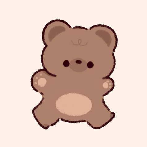 Cute Bear #bear #sketch #adorable #bears #happy #awww #kawaii #animal #animalart #animalartist #digitalart #graphicdesign #illustration #cuteillustration Cute Bear Pfp, Chibi Bear, Cartoons Aesthetic, Cosy Crochet, Bear Walking, Teddy Bear Drawing, Bear Sketch, Aesthetic Cartoon, Teddy Bear Wallpaper