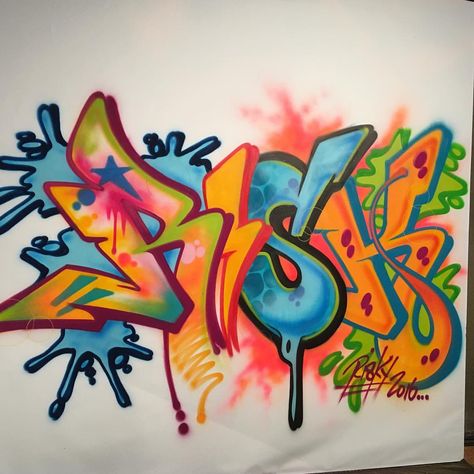 street artist Risk (Kelly Graval) http://riskrock.com/ Risk Tattoo, Graffiti Ideas, Graffiti Lettering Alphabet, Graffiti Wildstyle, Lettering Styles Alphabet, Graffiti Stickers, Graffiti Tagging, Graffiti Alphabet, Graffiti Murals