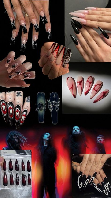 Korn Nail, Nail Ideas, Nails