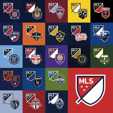 Nouveau logo MLS depuis la saison 2015 #MLS Orlando City Soccer, Football Usa, Mls Soccer, Soccer Logo, Soccer Memes, Seattle Sounders Fc, Soccer Poster, Toronto Fc, Professional Soccer