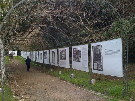 Outdoor Photo Exhibition, Exhibition Design Outdoor, Newspaper Exhibition, Memory Museum, Outdoor Art Gallery, Outdoor Exhibition, Outdoor Museum, Photo Exhibit, Museum Exhibition Design