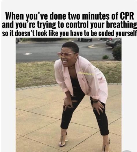 CPR wearing you out Extremely Funny Memes, Laughing Funny, Funny Pictures With Captions, Gra O Tron, Humor Funny, Nurse Humor, E Card, Beauty And Fashion, Teacher Humor