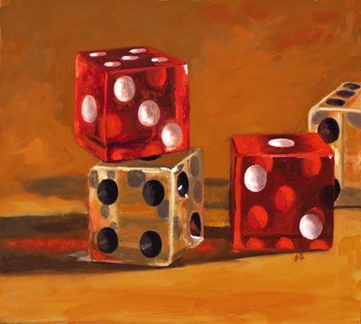 oil on canvas. jennifer life fine art Board Game Painting, Dice Painting, Gcse Art, Ap Art, High Art, Still Life Painting, School Projects, Painting Projects, Art Sketchbook