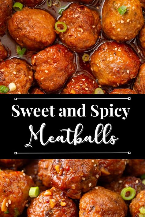 Spicy Meatballs Crockpot, Sweet And Spicy Meatballs, Meatball Recipes Crockpot, Best Appetizer, Spicy Meatballs, Meatball Recipes Easy, Sweet And Spicy Sauce, Beef Meatballs, Meatball Ingredients