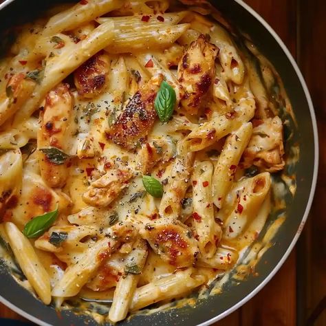 Chicken Mozzarella Pasta Fresh Mozzarella Dinner Recipe, Creamy Chicken Mozzarella Pasta, Motzerrela Recipes, Mozzarella Chicken Pasta, Slow Cooker Queso Chicken, Queso Chicken Tacos, Slow Cooker Queso, Chicken Mozzarella Pasta, Queso Chicken