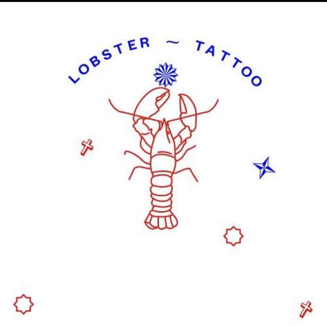 Lobster Tattoo Couple, Delicate Female Tattoos, Lobster Tattoo, Delicate Tattoos For Women, Female Tattoos, 1 Tattoo, Minimal Tattoo, Couple Tattoos, Tattoo Stickers