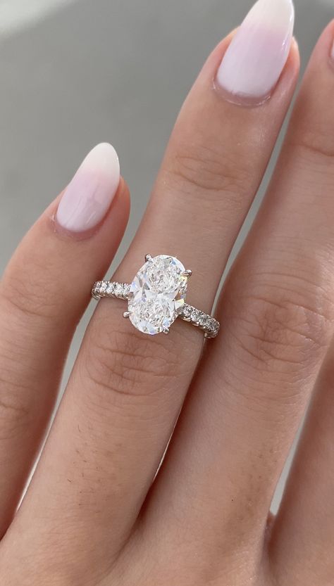 The shiniest Oval ring!

 💎 Oval Engagement Ring Thick Band, Pave Oval Engagement Ring, Bonnie Jewelry, Solitaire Engagement Ring Cathedral, Cathedral Engagement Ring, Oval Cut Diamond Engagement Ring, Cathedral Engagement Rings, Oval Solitaire Engagement Ring, Oval Engagement Ring