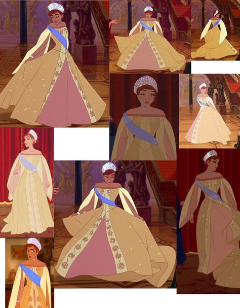 Anastasia's Coronation ballgown (ALMOST Like Queen Elsa...but only in a different gown) Anastasia Wedding Dress Disney, Anastasia Coronation Gown, Anastasia Inspired Wedding Dress, Anastasia Ball Gown, Anastasia Movie Dress, Princess Anastasia Dress, Cosplay Ballgown, Ballgown Cosplay, Coronation Dresses