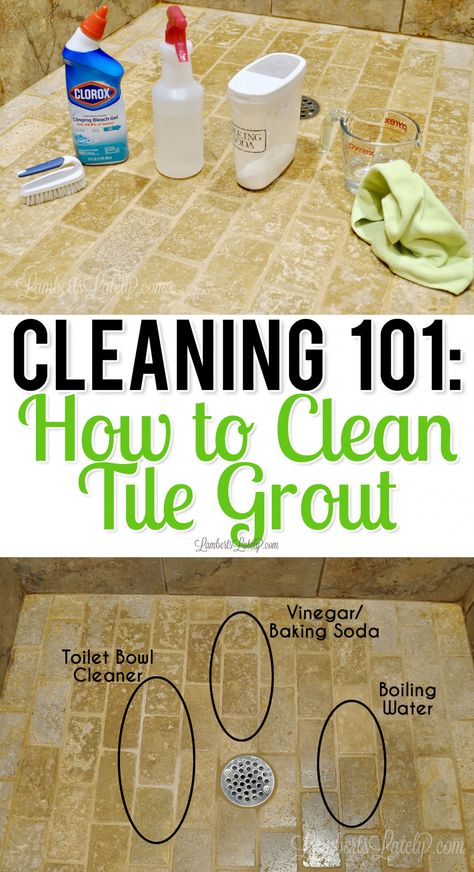 Easy Way To Clean Grout, How To Clean Bathroom Grout, How To Clean Bathroom Tiles, Grout Cleaning Diy, Clean Bathroom Grout, Diy Grout Cleaner, Best Grout Cleaner, How To Clean Grout, Cleaning Shower Tiles