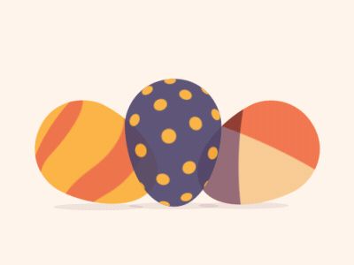 Egg Gif, Small Animation, Easter Funny, Easter Backgrounds, Easter Games, Game Logo Design, Baby Illustration, Motion Graphics Design, Easter Design