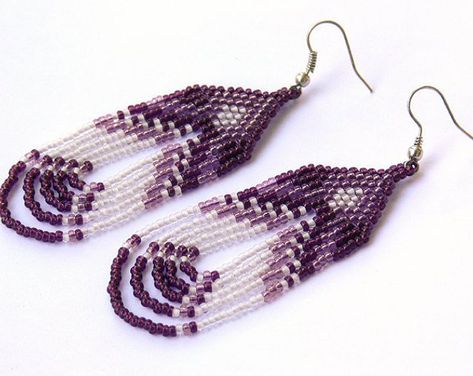 Native Patterns, Native Earrings, Indian Beadwork, Extra Long Earrings, Seed Bead Jewelry Patterns, Earrings Native American, Stitch Earrings, Beadwork Earrings, Native Beading Patterns