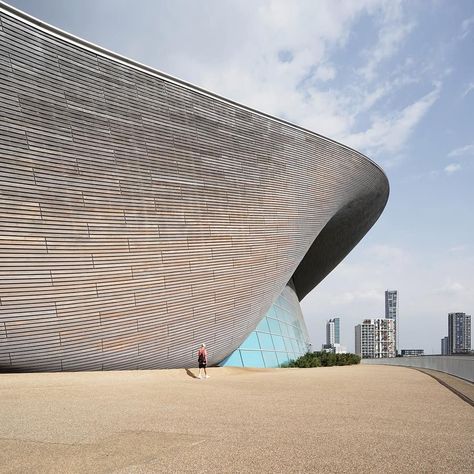 London Aquatics Centre London Aquatics Centre, Architecture Contemporary, Wooden Facade, Viking Ship, Space Architecture, Zaha Hadid, Canvas Acrylic, Year 1, The London