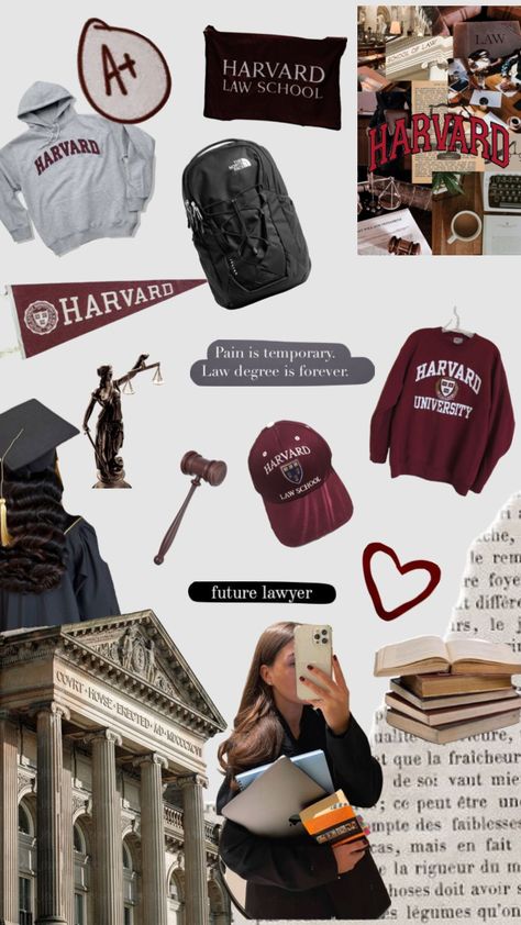 #lawstudent #harvardlaw #harvard #laywer #future #dream Harvard Law School Aesthetic, Harvard Motivation, Harvard Logo, Harvard Uni, Fangirling University, University Inspiration, Harvard Yale, Harvard Students, College Vision Board