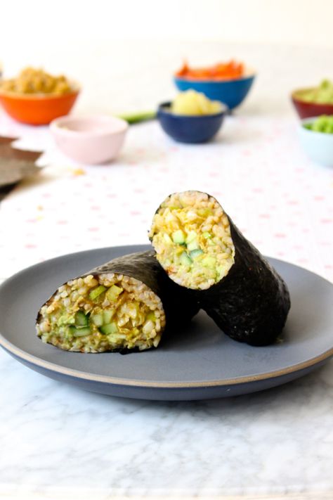 Nori Is My Go-To, Wheat-Free Burrito Wrap — Swap It Out Seaweed Wrap, Burrito Wrap, Sushi Burrito, Fast Metabolism Diet, Wrap Sandwiches, Avocado Egg, Wheat Free, Diy Food Recipes, Burritos