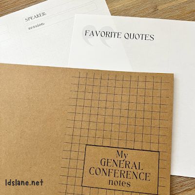 DIY General Conference notes ldslane.net General Conference Notes Free Printable, How To Prepare For General Conference, Lds General Conference Preparation, General Conference Notebook, General Conference Notes, General Conference Packets, Scripture Coloring, Articles Of Faith, Youth Activities