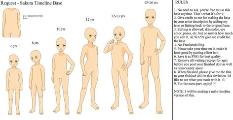 Character Age Progression Drawing, Drawing Base Full Body Pose Male, Naruto Base Drawing, Character Sheet Base, Anime Character Sheet, Animated Anatomy, Human Base, Age Progression, Base Drawing