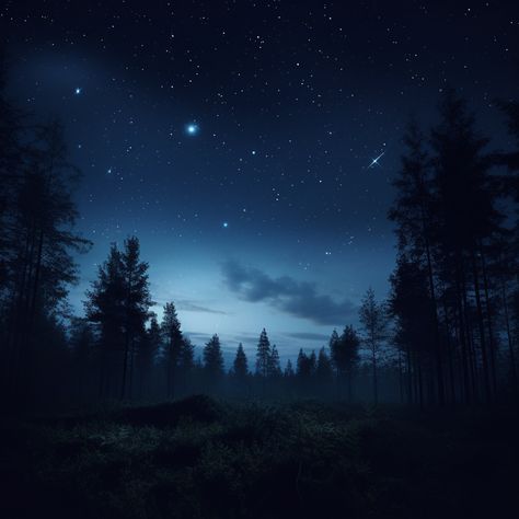 Prompt in caption: a dreamy midnight sky with sharp stars and one full moon and a little, small black silhouette of a swedish forest only at the bottom, 8K, Hasselblad X2D, hyper realistic, crystal clear details, 7:5 🔥Visit link in bio to more free prompts and more creative pictures. (Daily updates) #AIArt #midjourney #PromptPal #aiartcommunity #digitalart #aiphotography #midjourneyartwork #starrynight #ailandscape Hasselblad X2d, Dreamy Night Sky, Swedish Forest, Discord Layout, Midnight Forest, Mountains At Night, Dark Mountains, Dark Modern, Night Sky Photography