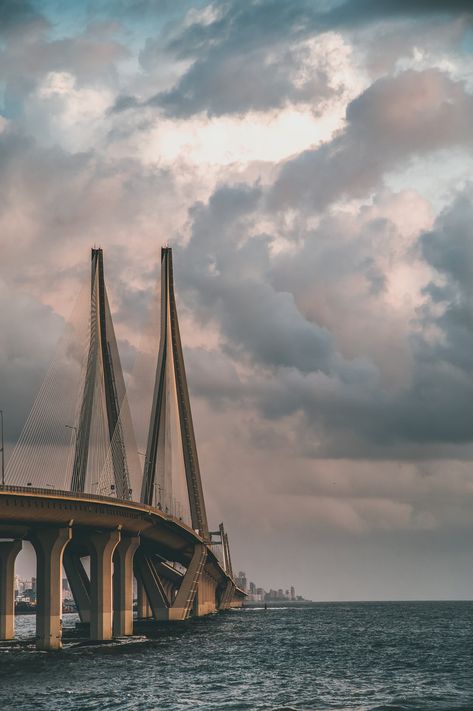 If you like this one, please check out my other works on: https://www.instagram.com/vikramsmphoto. Download this photo by vikram on Unsplash Marine Drive Mumbai, Bandra Worli Sea Link, Mumbai Travel, Travel Destinations In India, Mumbai City, Beautiful Travel Destinations, Mumbai India, City Wallpaper, Dream City