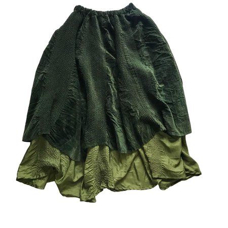 Everyday swampcore moodboard Outfit | ShopLook Swampcore Outfits, Outfit Shoplook, Layered Skirt, Green Leaf, Moss Green, Style Board, Mini Skirts, Velvet, Elastic