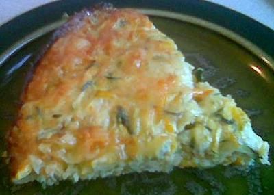 Zucchini & Pumpkin Slice Zucchini And Pumpkin Recipes, Pumpkin Zucchini, New Vegetarian, Dukan Diet Recipes, Slice Recipe, Zucchini Slice, Breakfast Quiche, Going Vegetarian, Dukan Diet