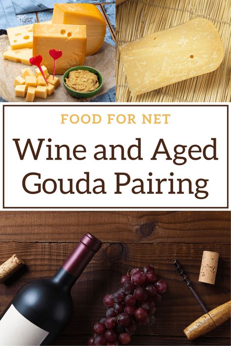 Aged gouda is even more delicious when you pair the right wine with it. The wines on this list are all amazing choices that you're certain to enjoy. #wine #cheese Salmon Wine Pairing, Probiotics Food, Natural Probiotic Foods, Best Finger Foods, Types Of White Wine, Cheese Brands, Making Butter, Fermented Cabbage, Natural Probiotics