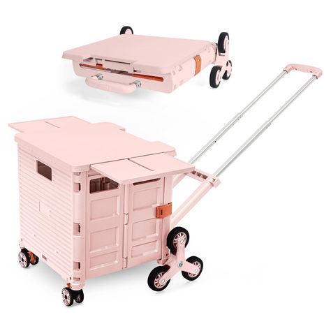 Climbing Design, Folding Trolley, Store Snacks, Stair Climbing, Slide Lock, Utility Cart, Swivel Wheels, Rubber Tires, Design Help