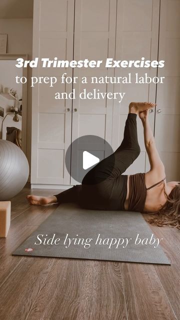 Natalie I Holistic Pregnancy I High Ticket Sales Coach on Instagram: "3rd Trimester Exercises to keep you on track with your holistic pregnancy prep.  These exercises help open and release tension to prepare for labour and delivery.  I recommend doing all of these daily and doing 10 sets each side or whatever feels best for you." Birth Support, Holistic Pregnancy, Labour And Delivery, Pregnancy Prep, Postnatal Yoga, Natural Labour, Pregnancy Exercises, Prepare For Labor, Sales Coaching