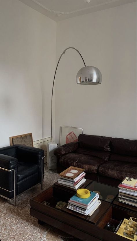 Lamp Over Couch, Arc Lamp Living Room, Living Room Arch, Room Arch, Mcm Living Room, Lamp Aesthetic, Mcm Living, Arch Lamp, Welcome To My House