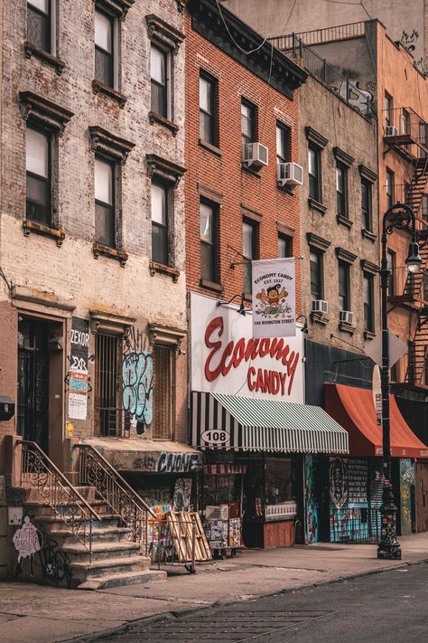 Economy Candy in the Lower East Side, Manhattan, New York City Lower East Side Fashion, Daredevil Art, Pretty City, Rail Transport, Hotel Motel, Posters Framed, Lower East Side, Manhattan New York, East Side