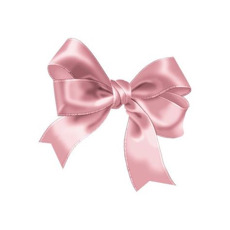 Pink Ribbon, Pink Bow, White Background, Ribbon, Pink, White