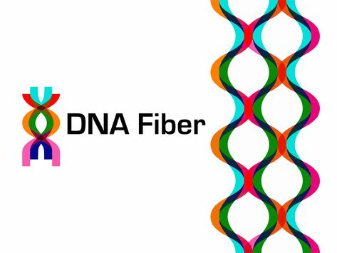 DNA fiber logo design by Couplogo for GraphiCrowd on Dribbble Dna Graphic Design, Dna Logo, Vending Machine, Icon Illustration, Graphic Design Logo, Typography, Logo Design, Branding, Graphic Design