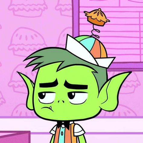 Teen Titans Go! Beast Boy Pfp, Beast Boy Teen Titans Go, Cartoon Screencaps, Teen Titans Go Beast Boy, Team Titans, Best Cartoon Characters, Robin And Raven, Raven Beast Boy, Original Teen Titans