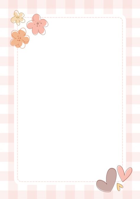 Simple Frame Background Design, Simple Bg Design, Printable Background Design, Background Pages Paper, Cute Pink Border Design, Portfolio Paper Design, Cover Page Of Portfolio, Cute Cover Pages For School, Paper Background Design Landscape