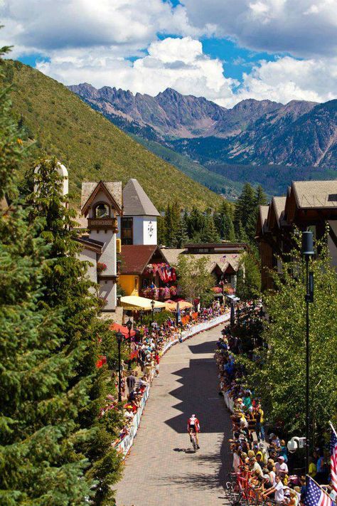 Fun Fact 5] Vail, Colorado was founded in 1962, and Vail Village was modeled after a Bavarian village! Vail Village, Vail Co, Colorado Living, Living In Colorado, Colorado Adventures, Colorado Vacation, Jackson Hole Wyoming, Vail Colorado, Colorado Homes