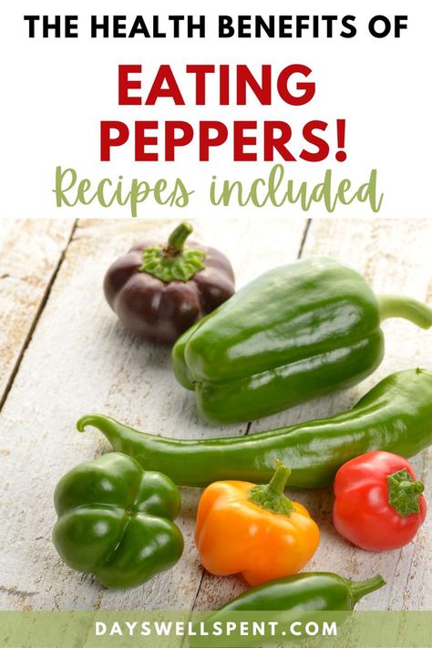 The Health Benefits of Peppers and image of a variety of peppers Growing Peppers, Pressure Cookers, Pressure Cooker Recipes, Vitamin A, Cooking Tips, Peppers, Health Benefits, Great Recipes, Vitamins