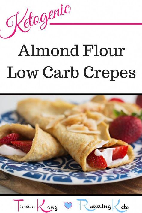 Low Carb Crepes, Low Carb Crepe, Easy Keto Recipes, Resep Diet, Crepe Recipes, Keto Diet Menu, Diet Keto, Food Videos Desserts, Easy Keto