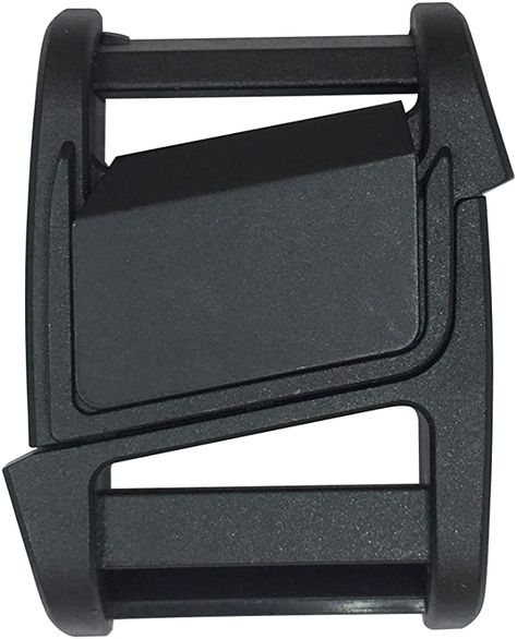 Amazon.com: Fidlock Magnetic Buckle Slider - Plastic Quick Release Buckle Replacement - Black (25mm) (Pack of 1) Tactical Bag, Tactical Belt, Webbing Belt, Quick Release Buckle, Snap Fasteners, Amazon Art, Everyday Carry, Sewing Stores, Metal Buckles