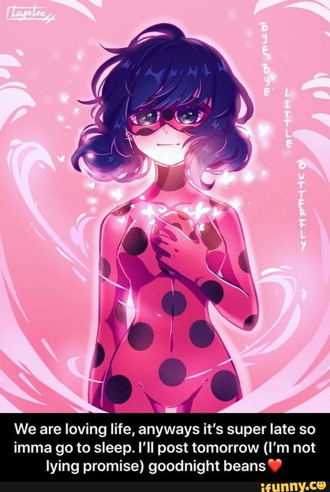 A Butterfly, Miraculous Ladybug, Memes, Pink, Black