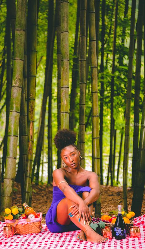 Bamboo Forest Photoshoot, Bamboo Photoshoot, Forest Shoot, Cantu Hair Products, Forest Photoshoot, Essence Magazine, Canon 5d Mark Iii, Bamboo Shoots, Canon 5d