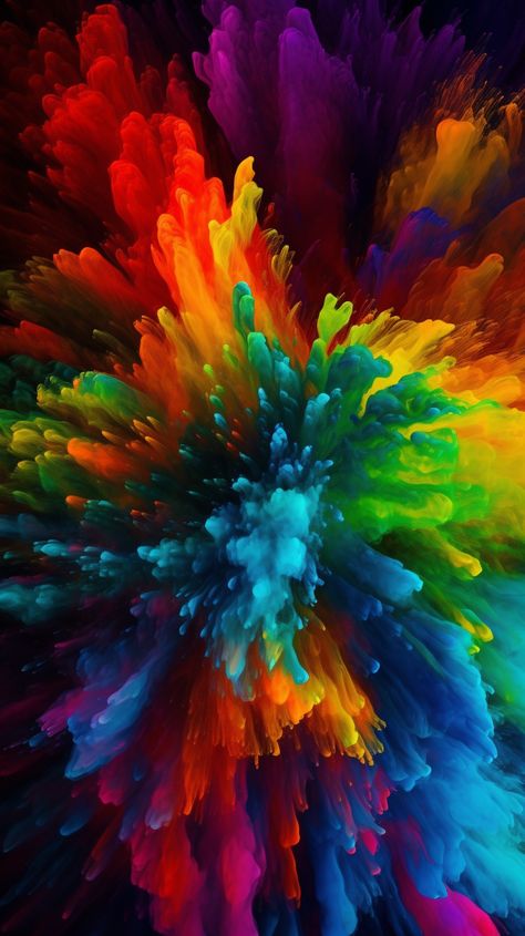 Explosive Abstract Color Backgrounds Abstract Art Images, Android Wallpaper Art, Abstract Wallpaper Backgrounds, Abstract Art Wallpaper, Abstract Color, Beautiful Wallpapers Backgrounds, Pretty Wallpapers Backgrounds, Apple Wallpaper, Jolie Photo