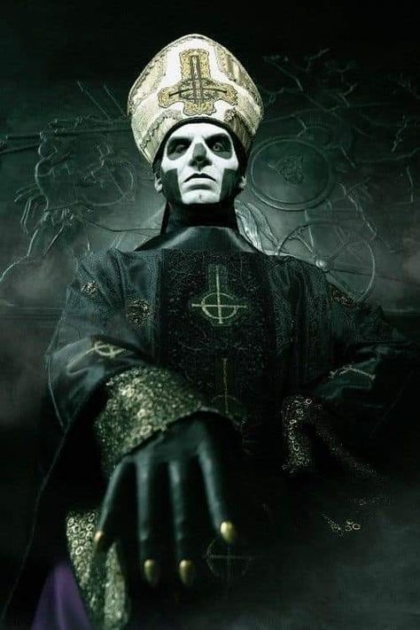 Ghost Papa Emeritus, Tobias Forge, Papa Emeritus, Ghost Papa, Band Poster, Ghost Band, Band Ghost, Ghost And Ghouls, Ghost Bc