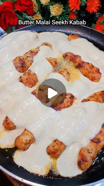 Seekh Kabab Recipe, Chicken Malai, Seekh Kabab, Kabab Recipe, Food Channel, Art Of Cooking, Cooking Art, Yummy Recipes, Food Blogger