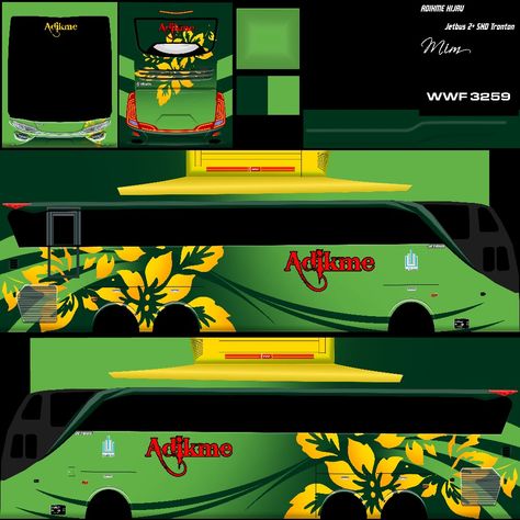 Bus Skin Download, Komban Bus, Bus Skins, Bus Colour, Private Bus Livery, School Bus Games, Livery Bus, Bus Livery, St Bus