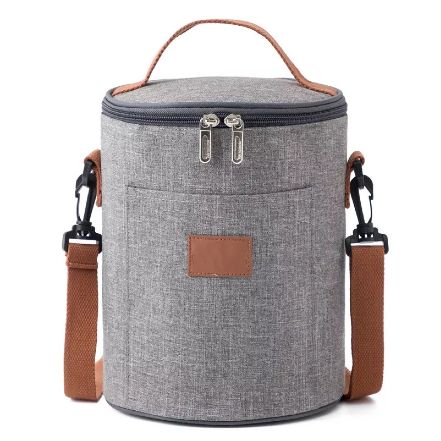 Check out this product on Alibaba App Eco Friendly Cooler bag Insulated Lunch bag in Office Cylindrical Bag to Lunch Picnic Drinks, Picnic Cooler Bag, School Picnic, Cooler Food, Women Lunch Bag, Hiking Food, Picnic Cooler, Purple Backpack, Grey Tote