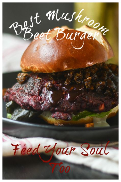 Bacon Jam Recipe, Beet Burger, Vegan Bacon, Food Infographic, Meatless Mondays, Bacon Jam, Vegan Burger, Feed Your Soul, Tasty Healthy